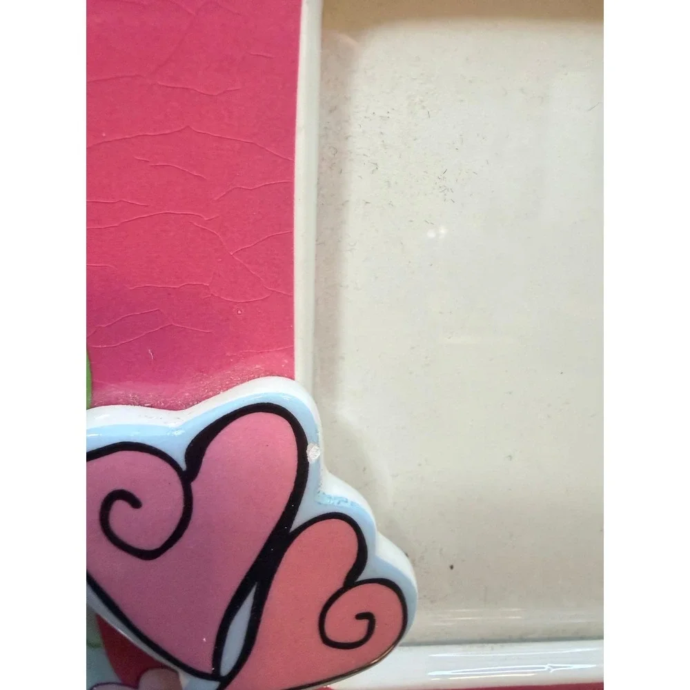 Ganz Treasured Memories My Mother My Friend Ceramic‎ 4x6 Picture Frame Pink Blue